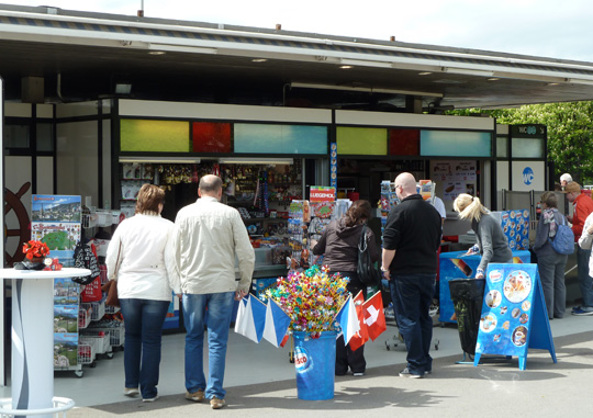 Tourist Kiosk, Bürkliplatz
