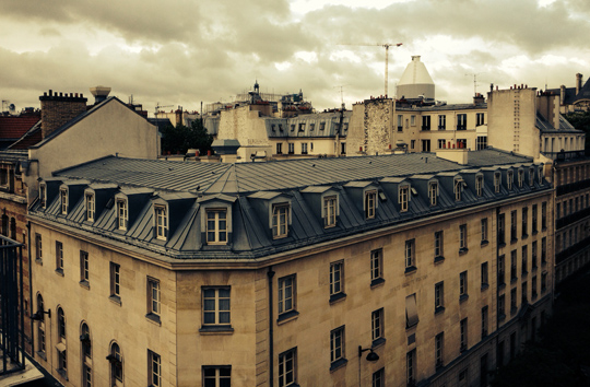 Paris rooftops