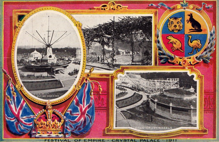 Festival of Empire postcard, 1911