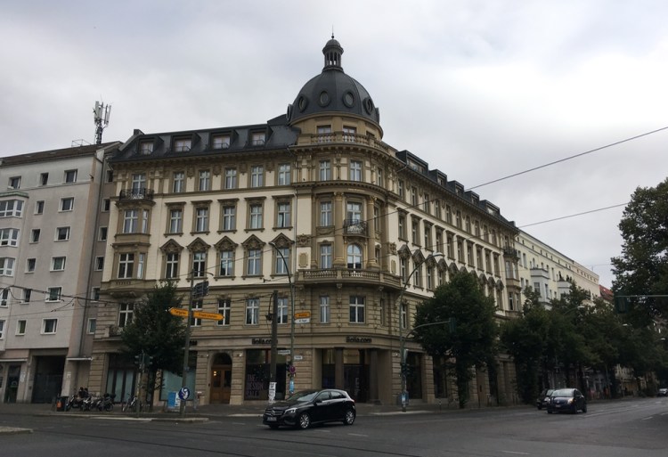 Corner of Chasseestraße and Friedrichstraße, Berlin