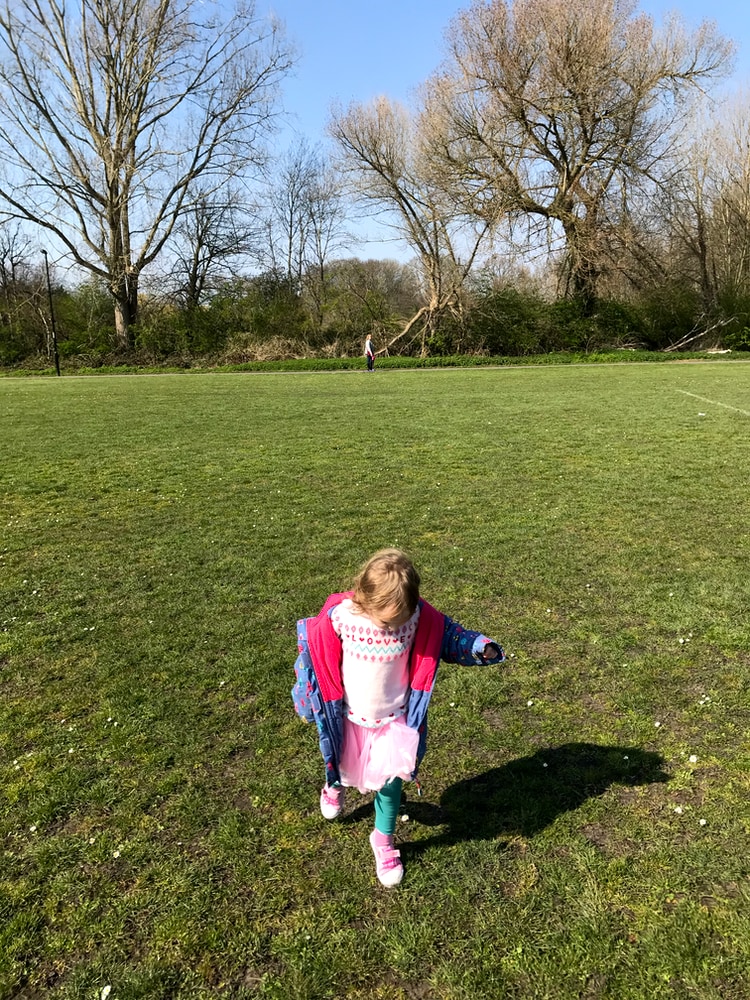 Stepping, Warren Avenue Playing Fields, Bromley, March 2020